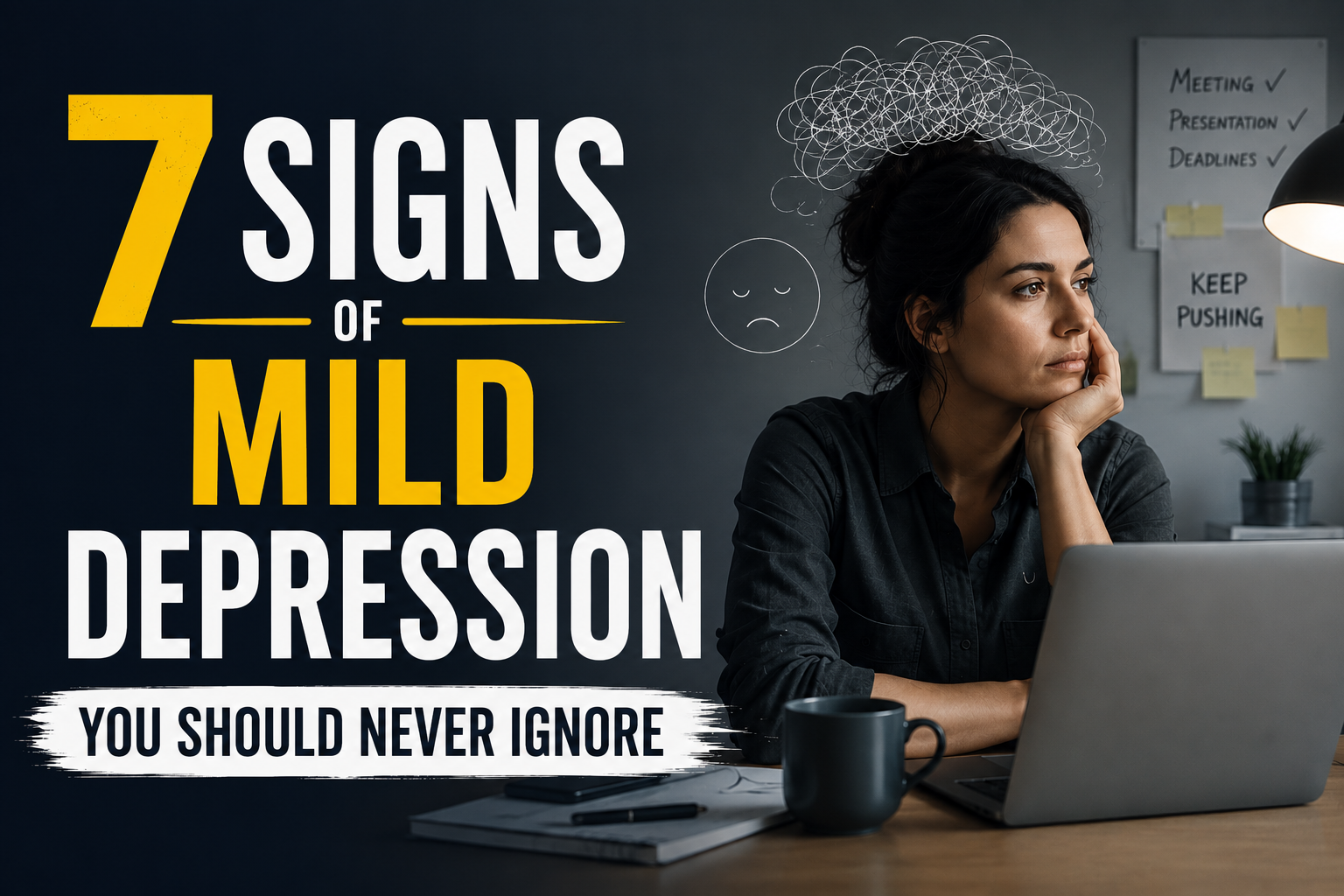 7 Signs of Mild Depression You Should Never Ignore