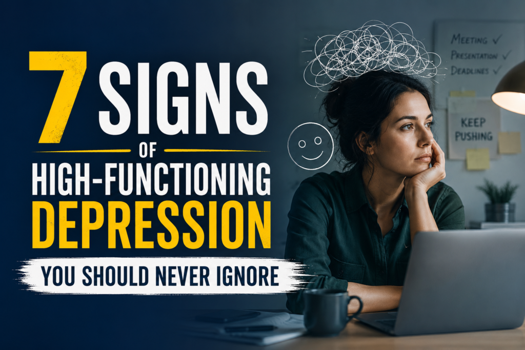 7 Signs of High-Functioning Depression You Should Never Ignore