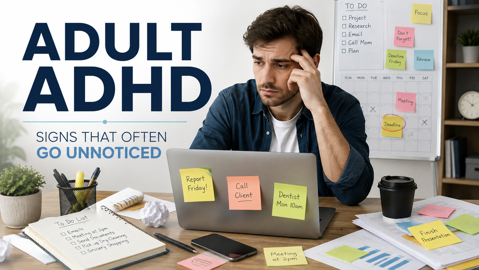 Adult ADHD: 7 Signs That Often Go Unnoticed